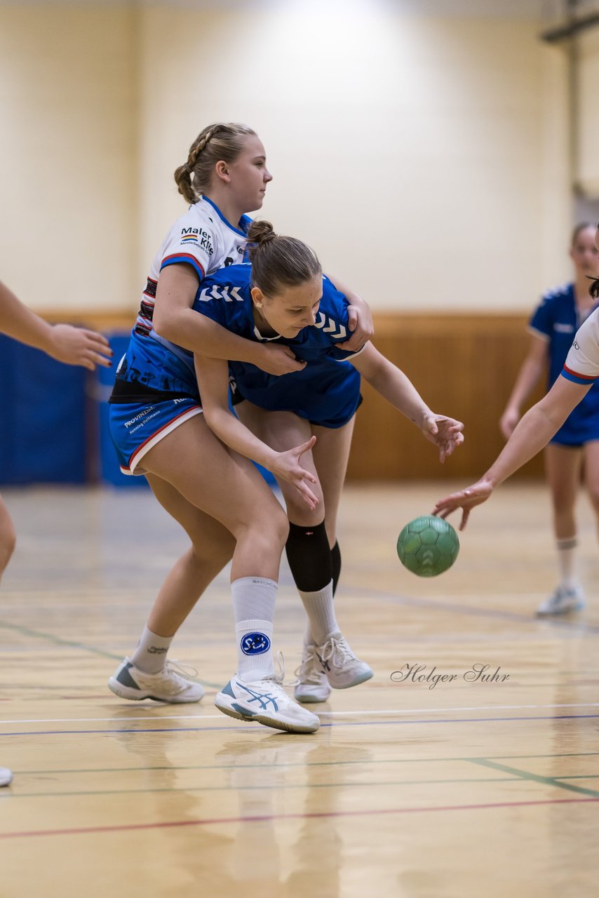 Bild 91 - wCJ TSV Ellerau - SG Pahlhude/Tellingstedt : Ergebnis: 21:18